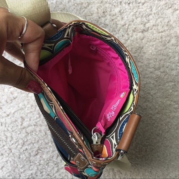 Lily Bloom Multi-Color Circle Crossbody Bag - Picture 5 of 8
